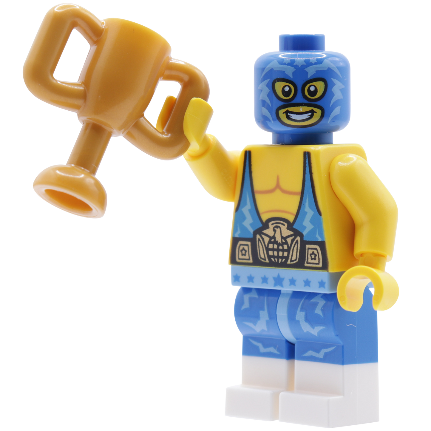 Minifigure Lucha Libre - Mô Hình Võ Sĩ Đô Vật Mexico - LEGO - Hình ảnh sản phẩm