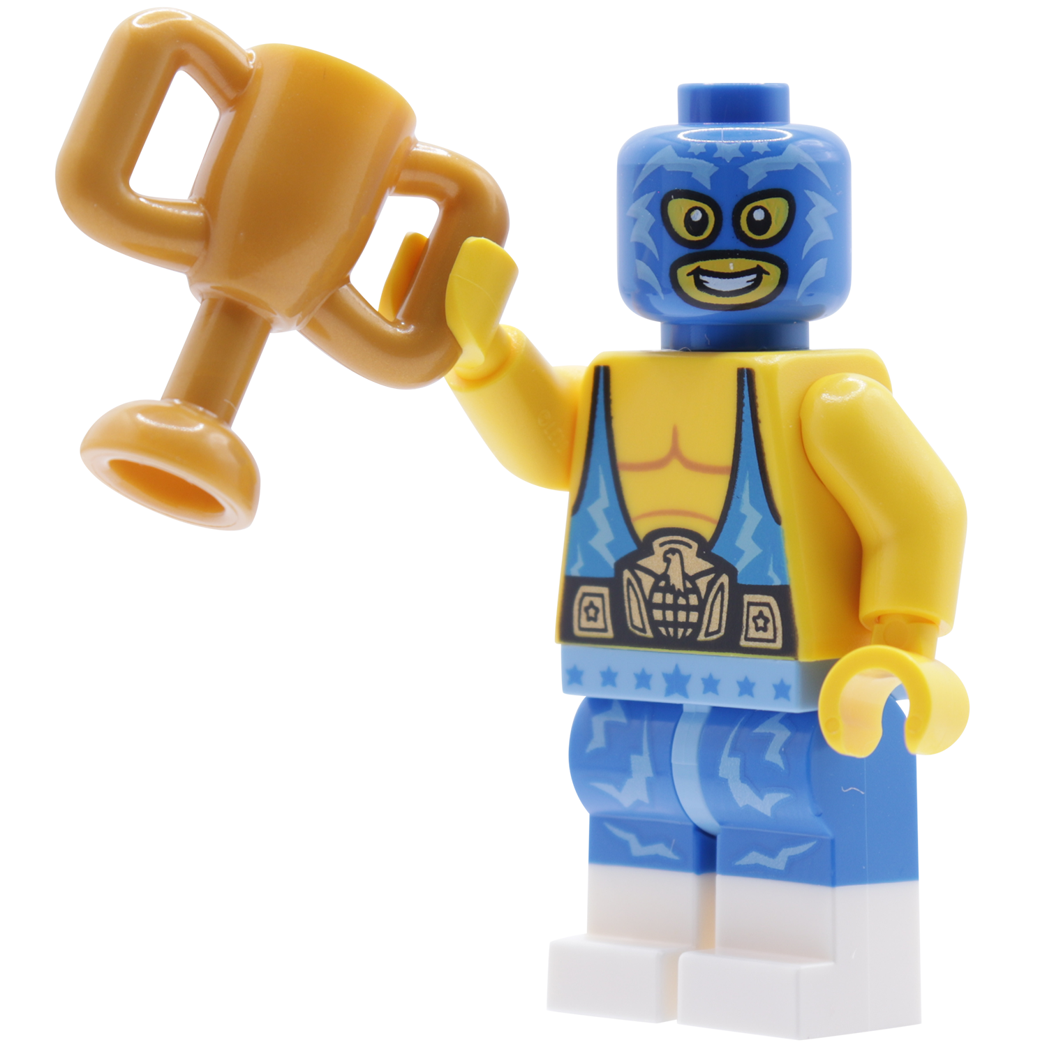 Minifigure Lucha Libre - Mô Hình Võ Sĩ Đô Vật Mexico - LEGO - Hình ảnh sản phẩm