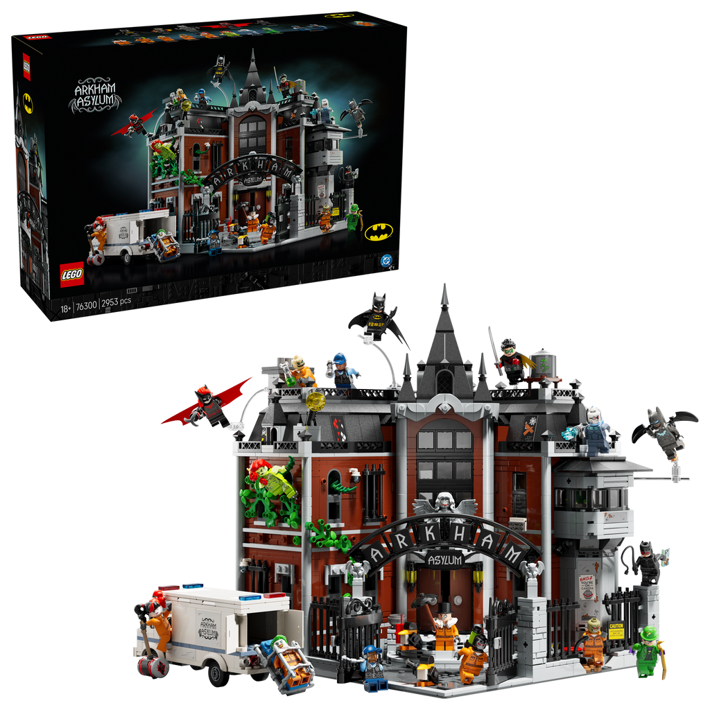 LEGO® DC Batman™ Arkham Asylum™ - Bộ Lắp Ráp Nhà Thương Điên Arkham LEGO 76300