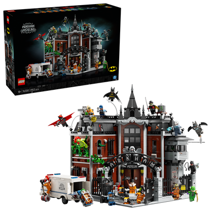 LEGO® DC Batman™ Arkham Asylum™ - Bộ Lắp Ráp Nhà Thương Điên Arkham LEGO 76300