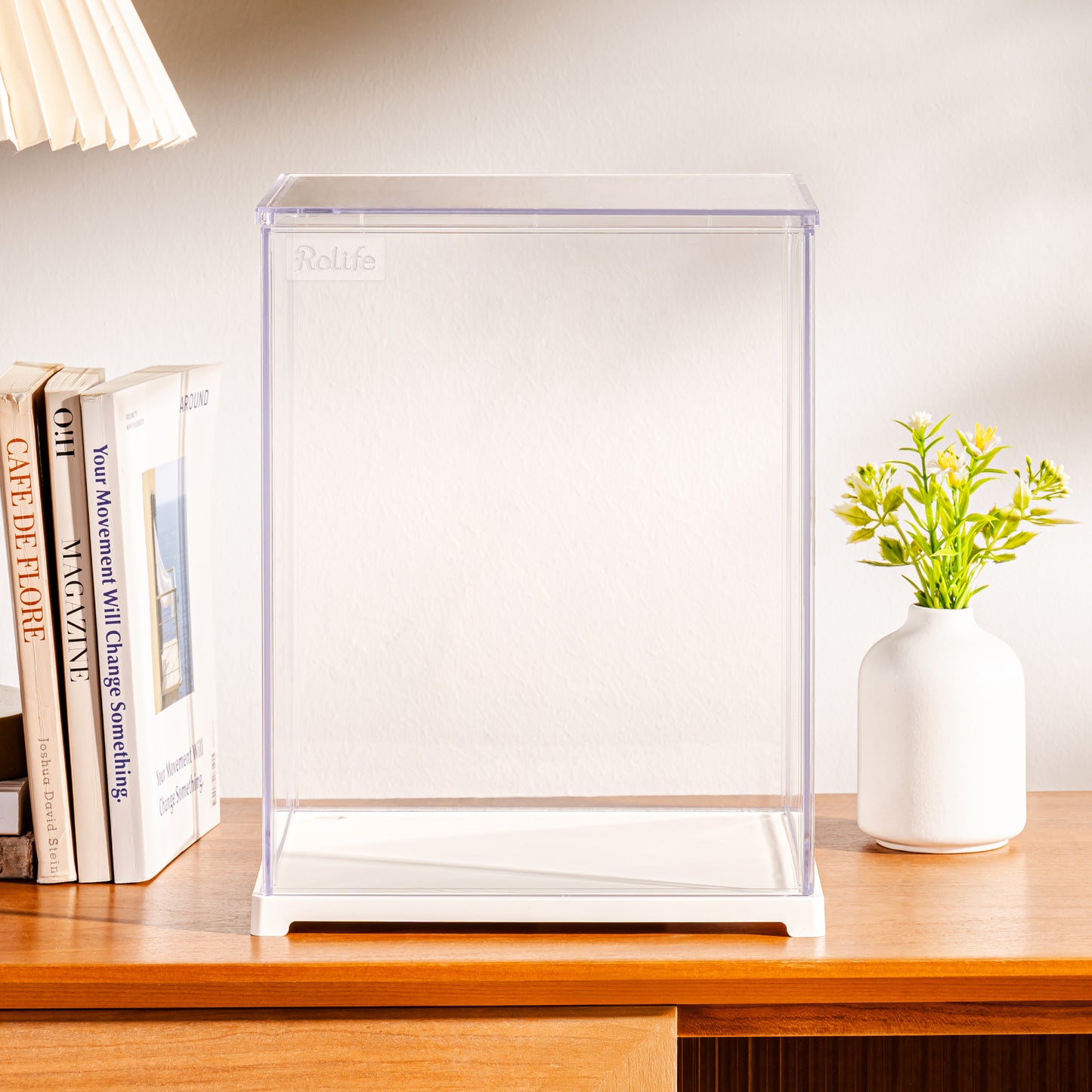 Rolife Clear Display Case Portrait Size M DF05L - Hộp trưng bày trong suốt cho Book Nook - Rolife