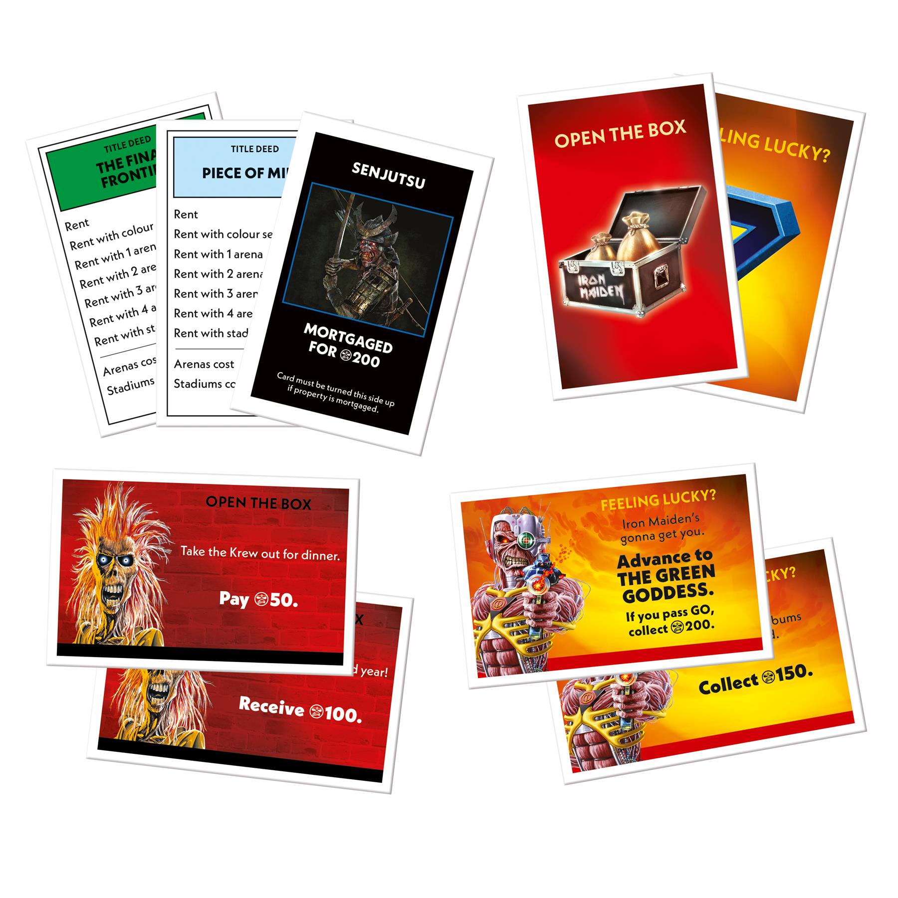 Iron Maiden Monopoly Board Game - Board Game Kinh Điển Cho Fan Rock - Winning Moves - Hình ảnh bổ sung 4