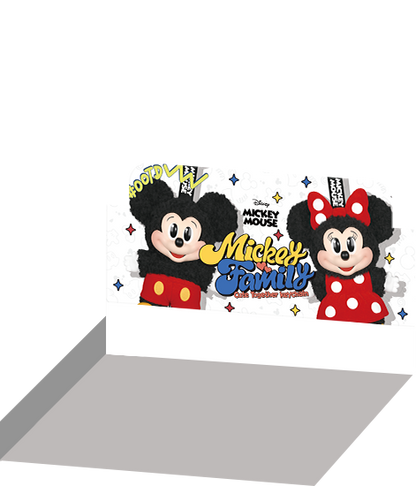 POP NOW:Mickey Family Cute Together Keychain Series Figures - POP MART (United States)