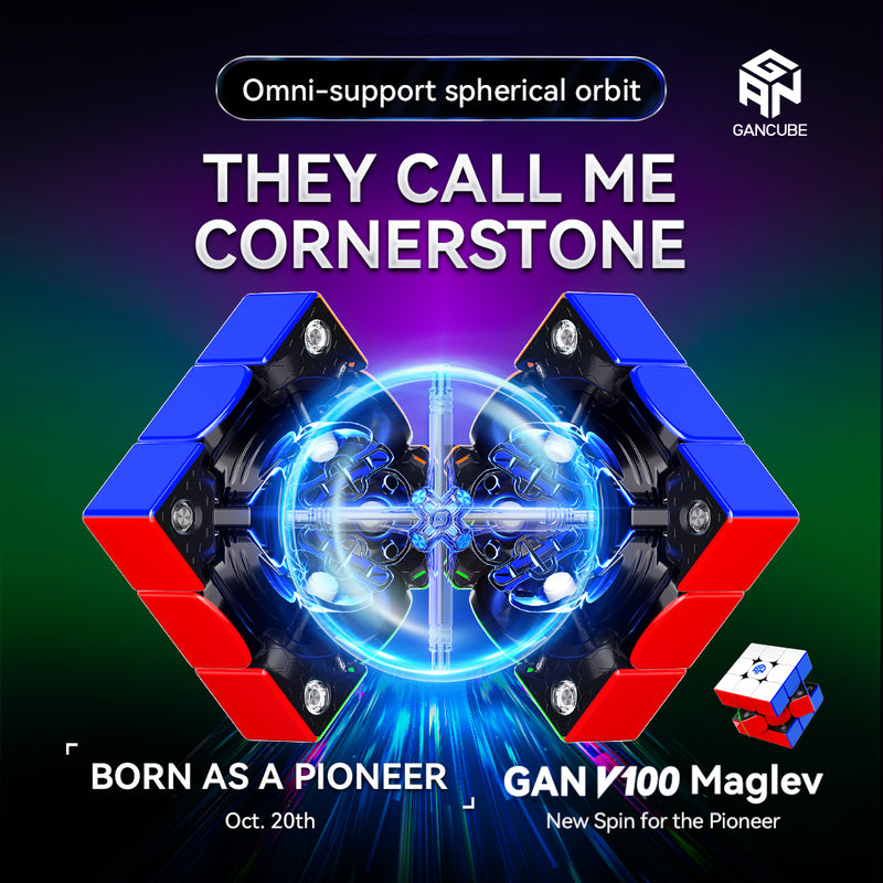 Rubik GAN V100 MagLev UV 3x3