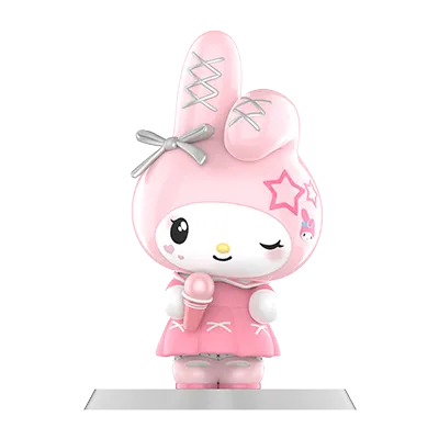 HELLO KITTY AND FRIENDS Pink Party Series Figures