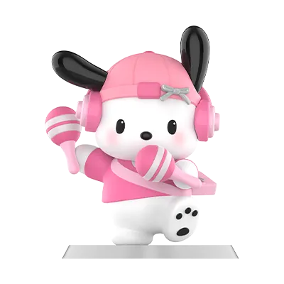 HELLO KITTY AND FRIENDS Pink Party Series Figures