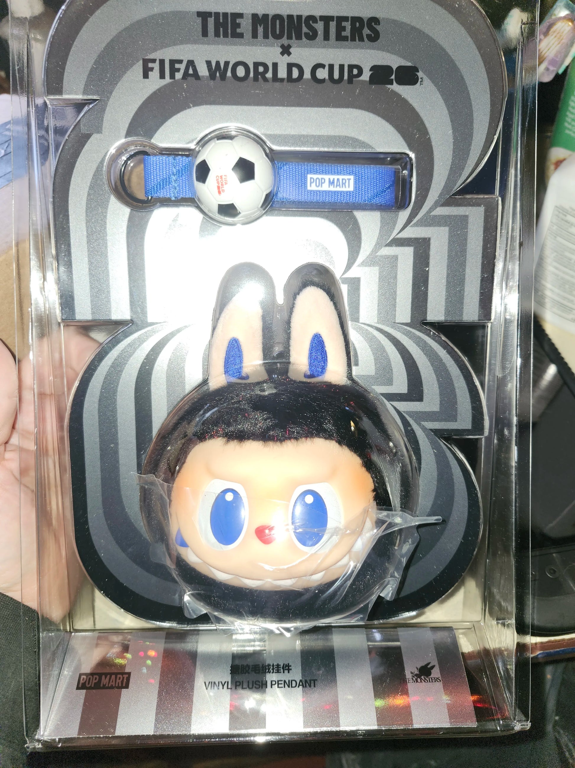 THE MONSTERS × FIFA SERIES-Vinyl Plush Pendant