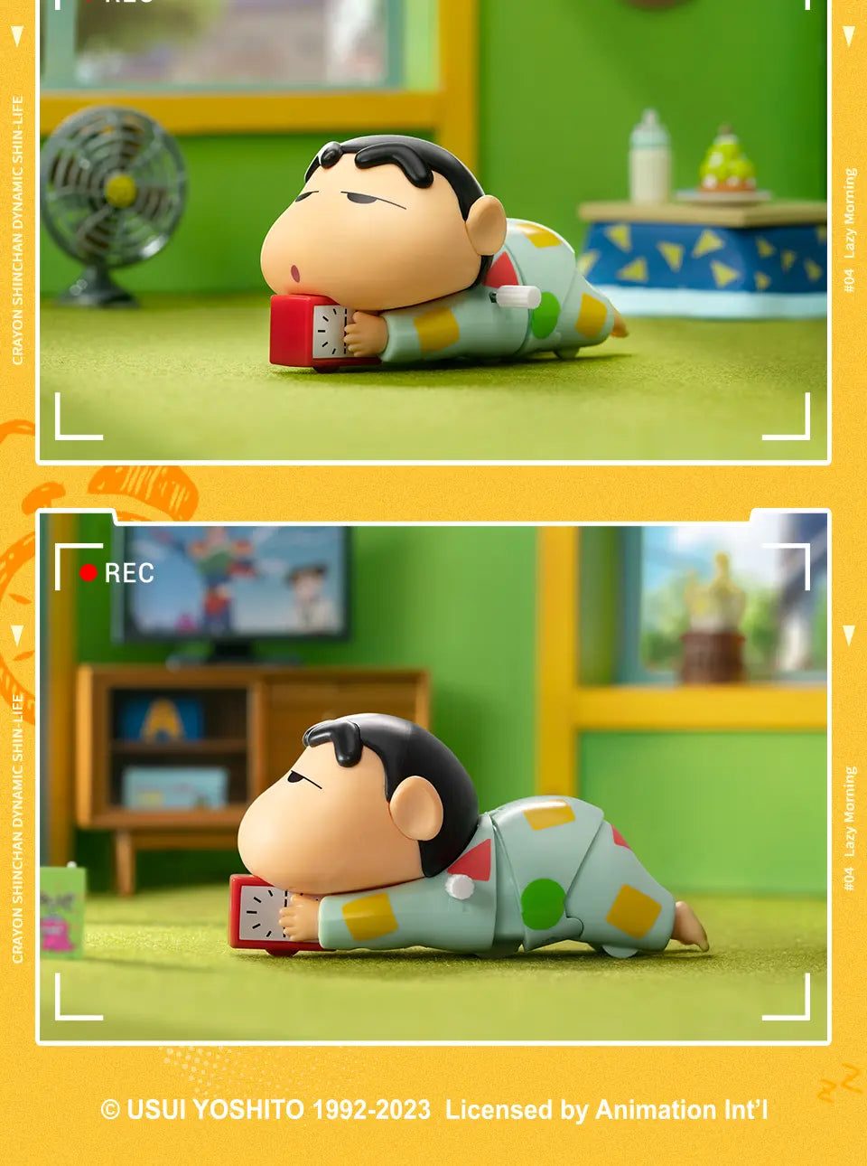 CRAYON SHINCHAN DYNAMIC SHIN-LIFE - Mô hình Blind Box Shin Cậu Bé Bút Chì - 52TOYS