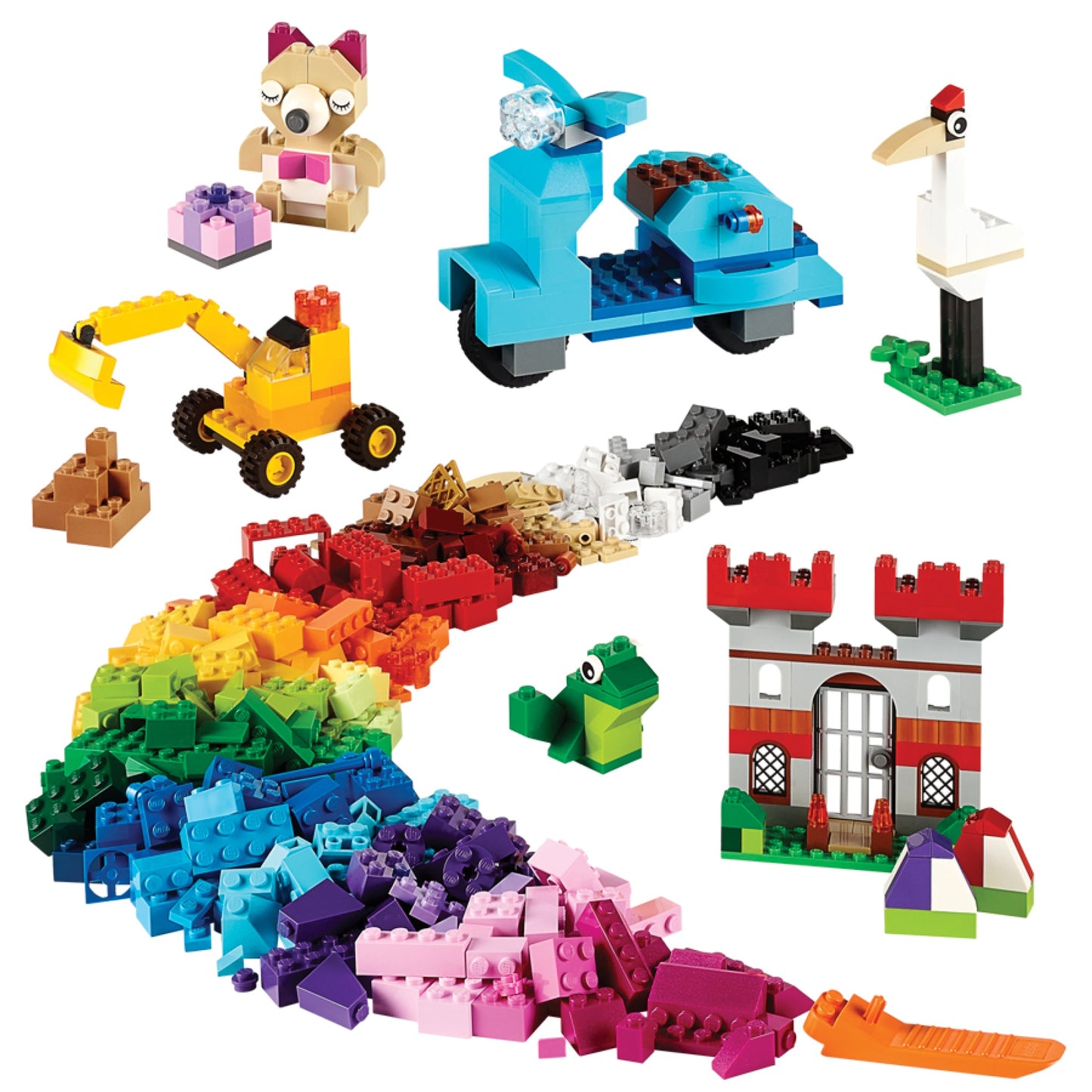 LEGO® Large Creative Brick Box - Thùng Gạch Sáng Tạo Cỡ Lớn - LEGO 10698