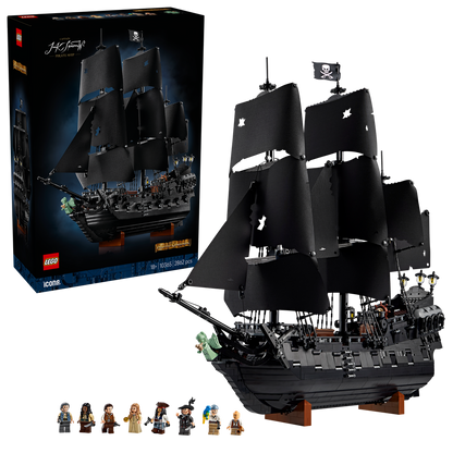LEGO® ICONS™ Captain Jack Sparrow’s Pirate Ship - Mô hình Tàu Cướp Biển Ngọc Trai Đen - LEGO 10365