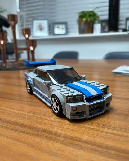 LEGO® Speed Champions Nissan Skyline GT-R (R34) - Mô hình lắp ráp xe đua Fast & Furious - LEGO 76917 - Hình ảnh bổ sung 5