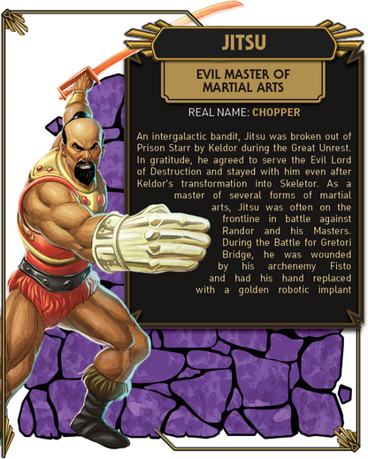 Masters of The Universe: Clash for Eternia Jitsu & Sy-Klone (Kickstarter Pre-Order Special)