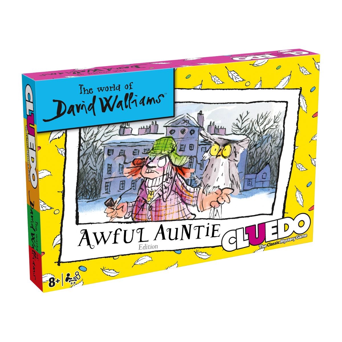 David Walliams 'Awful Auntie' Cluedo Mystery Board Game - Trò chơi Giải đố Bí ẩn - Winning Moves - Hình ảnh sản phẩm