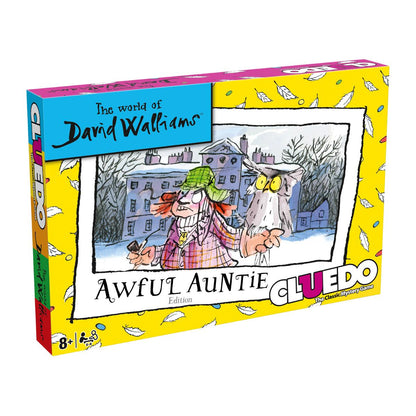 David Walliams 'Awful Auntie' Cluedo Mystery Board Game - Trò chơi Giải đố Bí ẩn - Winning Moves - Hình ảnh sản phẩm