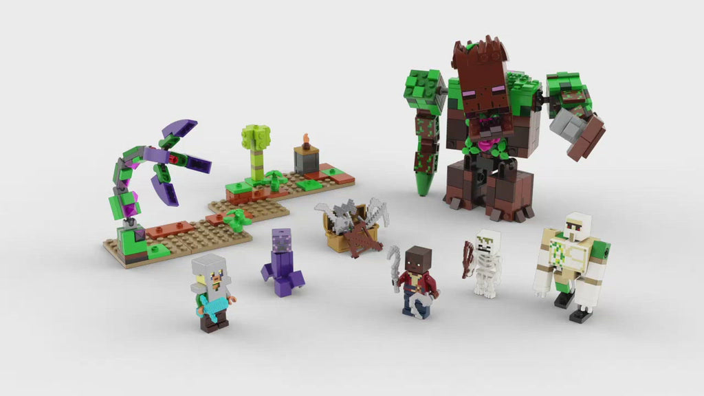 LEGO® Minecraft® The Jungle Abomination - Bộ Lắp Ráp Quái Vật Rừng Rậm 21176 - Chính Hãng LEGO - Hình ảnh chi tiết 2