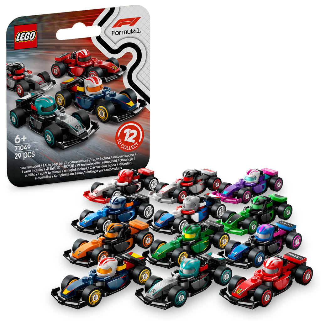 LEGO® Minifigures F1 Collectible Race Cars - Xe Đua Công Thức 1 Sưu Tầm - LEGO 71049