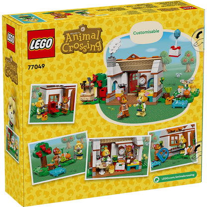 LEGO® Animal Crossing™ Isabelle's House Visit - Bộ Đồ Chơi Lắp Ráp Ngôi Nhà Của Isabelle - LEGO 77049