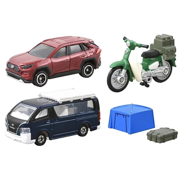 Go with Tomica! Auto Camp Set