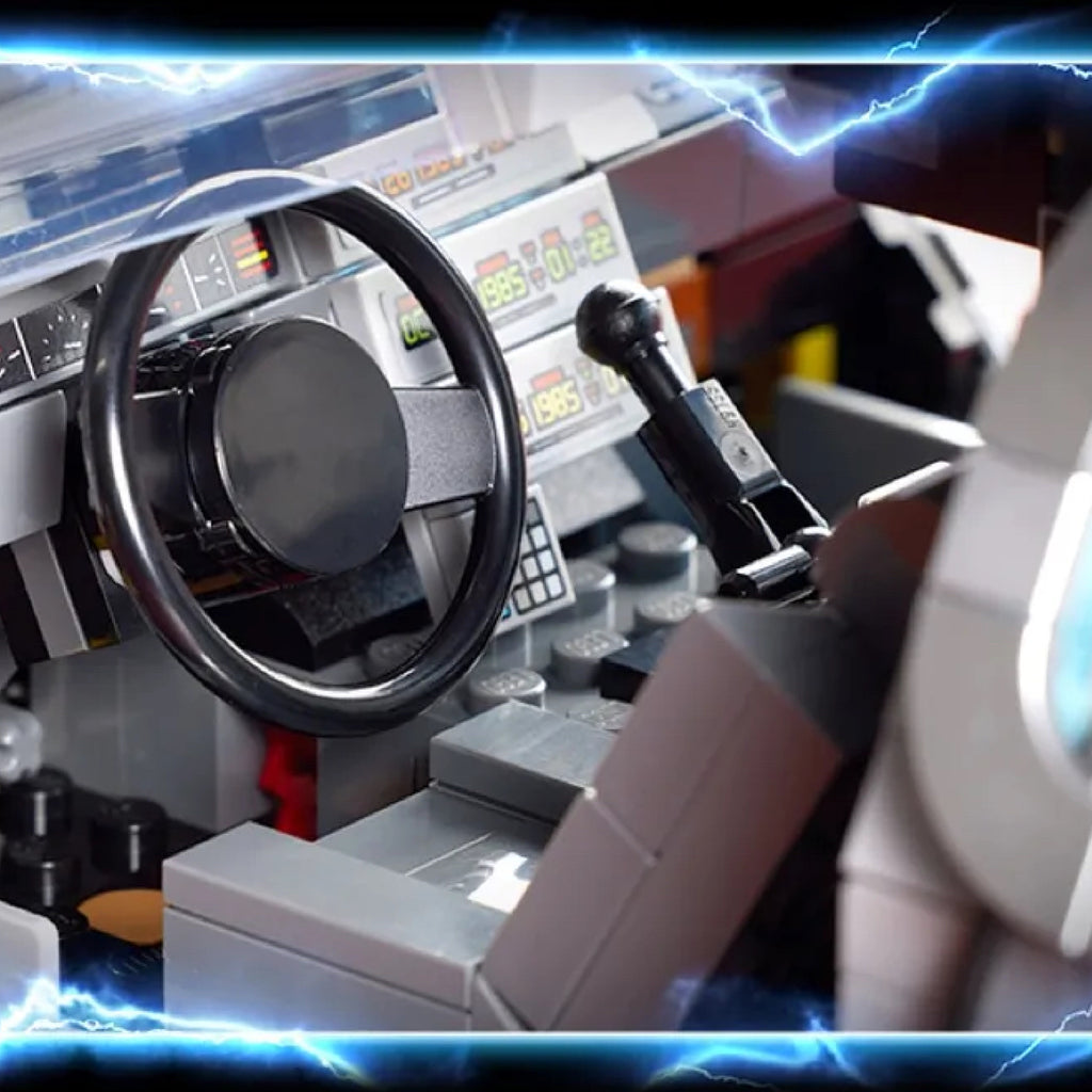 LEGO® Back to the Future Time Machine - Bộ lắp ráp Cỗ máy thời gian DeLorean 10300 - LEGO Icons