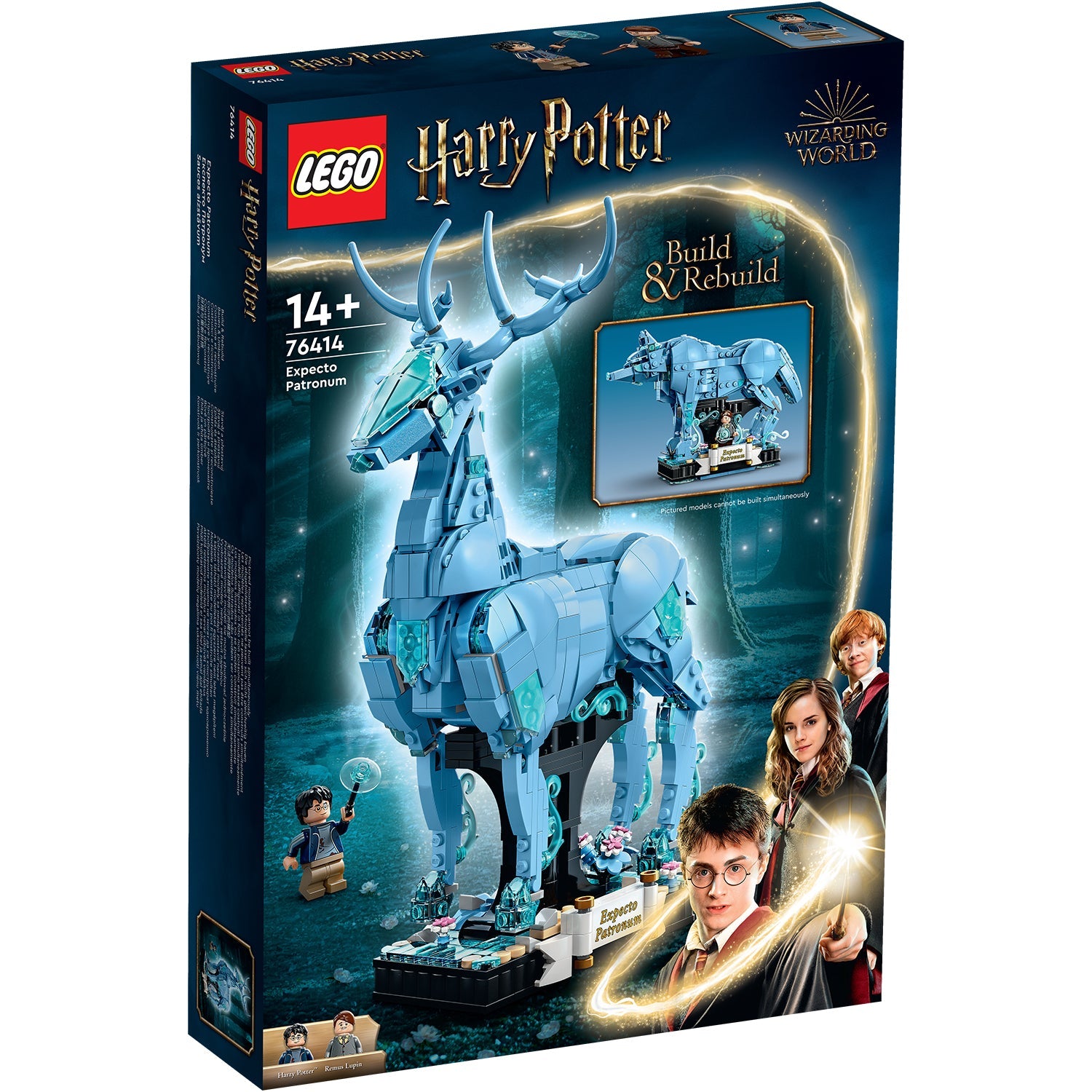 LEGO® Harry Potter™ Expecto Patronum - Mô Hình Lắp Ráp Thần Hộ Mệnh 2-Trong-1 #76414 - Hình ảnh sản phẩm