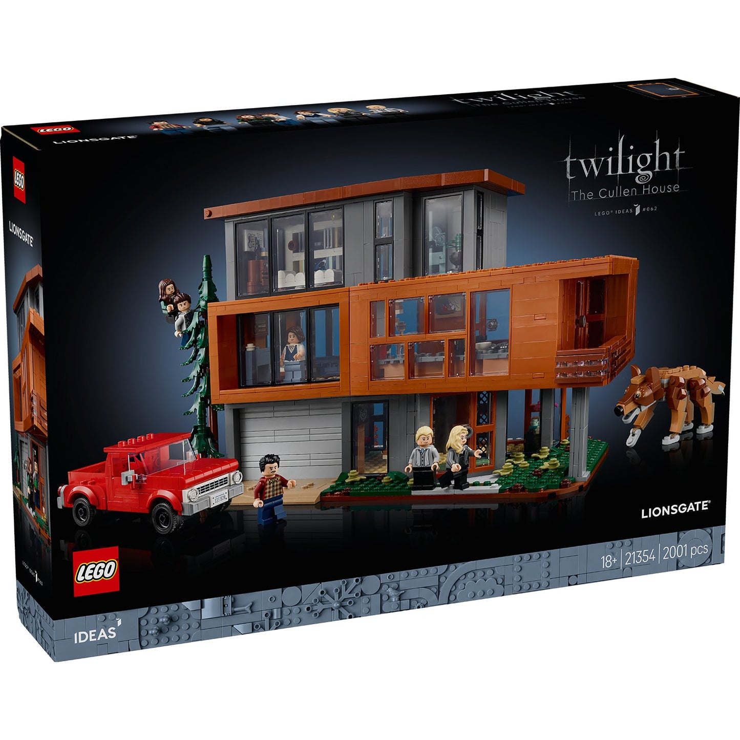 LEGO® Ideas Twilight The Cullen House - Đồ Chơi Lắp Ráp Ngôi Nhà Gia Đình Cullen - LEGO 21354 - Hình ảnh sản phẩm
