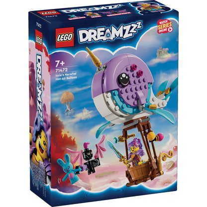 LEGO® DREAMZzz™ Izzie's Narwhal Hot-Air Balloon - Đồ Chơi Lắp Ráp Khinh Khí Cầu Cá Kỳ Lân LEGO 71472 - Hình ảnh sản phẩm