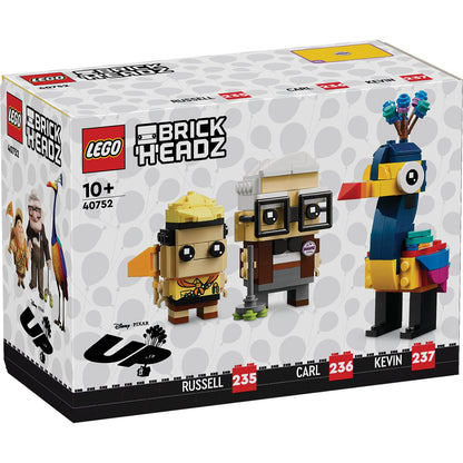 LEGO® BrickHeadz™ Carl, Russell & Kevin - Bộ Lắp Ráp Nhân Vật Phim Up (Vút Bay) - LEGO 40752 - Hình ảnh sản phẩm