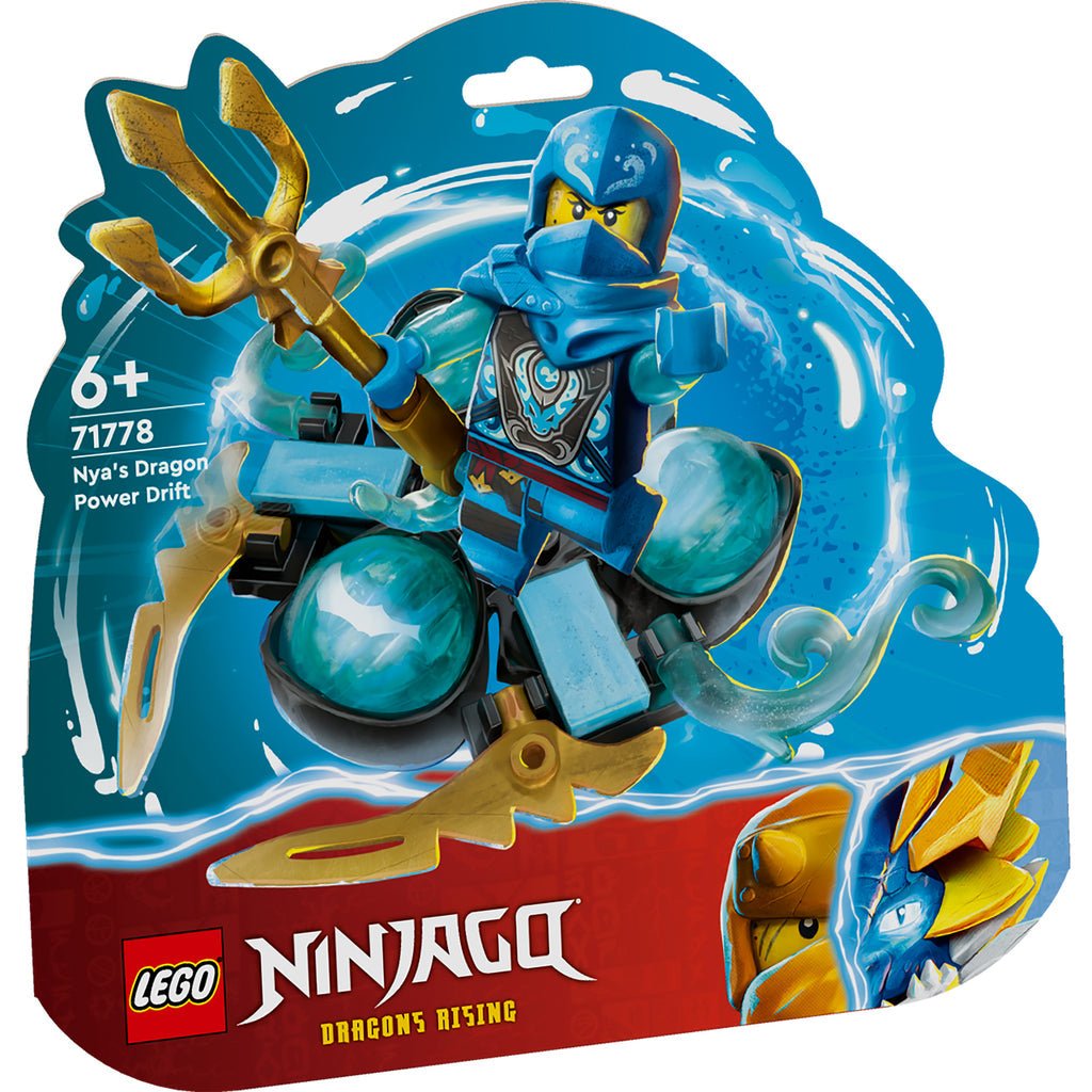 LEGO® NINJAGO® Nya’s Dragon Power Spinjitzu Drift - Đồ chơi lắp ráp Con quay Ninja - Chính hãng LEGO 71778 - Hình ảnh sản phẩm