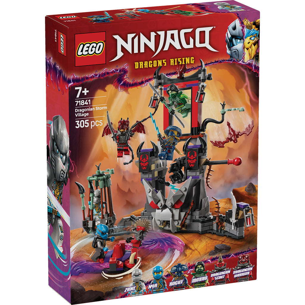LEGO® NINJAGO® Dragonian Storm Village - Đồ chơi lắp ráp Ngôi làng Bão Tố 71841 - Hình ảnh sản phẩm