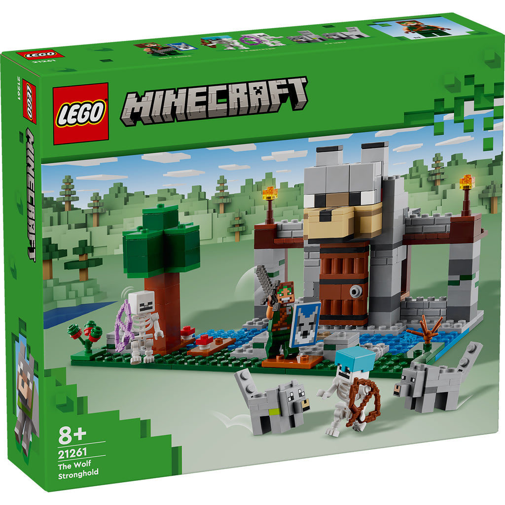 LEGO® Minecraft® The Wolf Stronghold - Đồ Chơi Lắp Ráp Pháo Đài Sói 21261 - Hình ảnh sản phẩm
