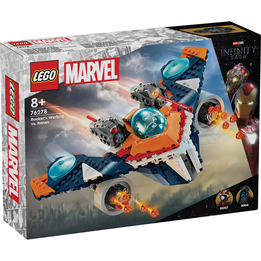 LEGO® Marvel Rocket’s Warbird vs. Ronan - Mô hình Phi thuyền Guardians of the Galaxy 76278 - Hình ảnh sản phẩm