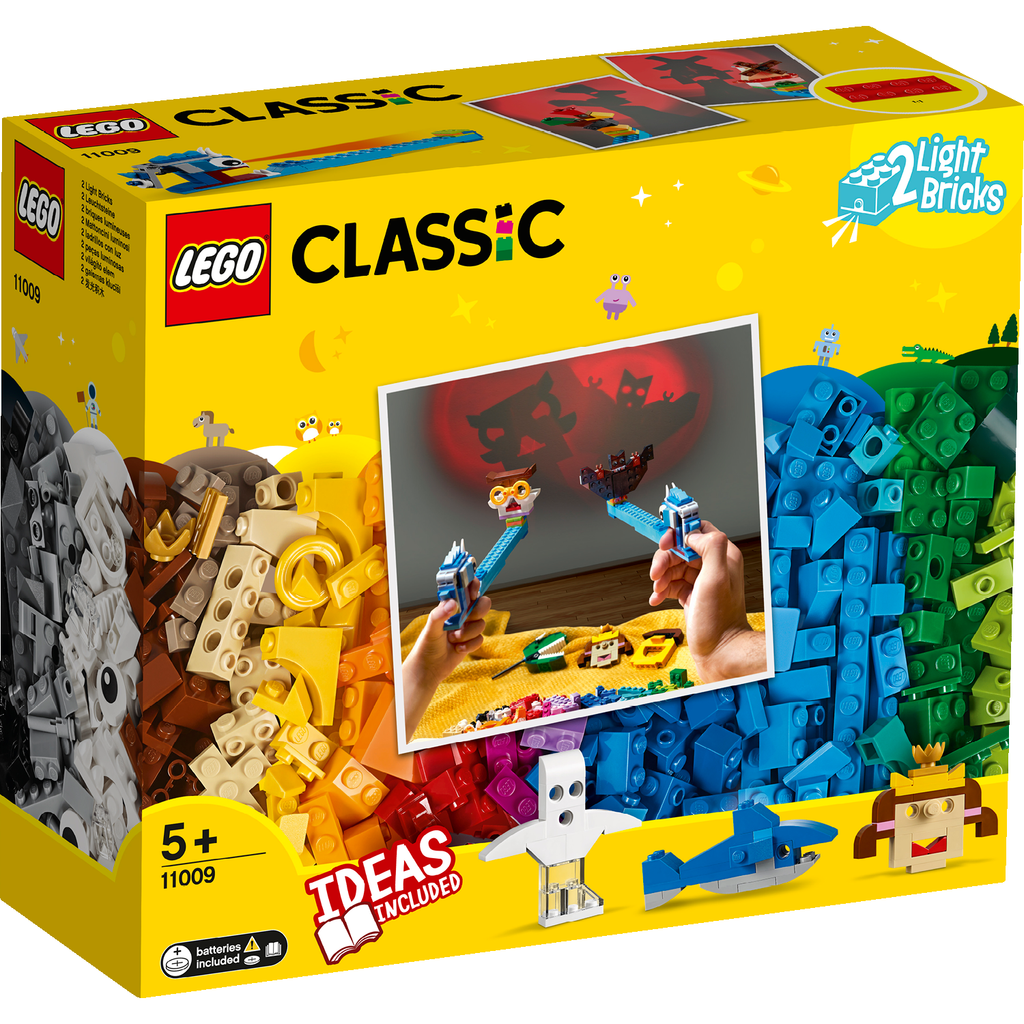 LEGO® Classic Bricks and Lights - Đồ Chơi Lắp Ráp Rối Bóng Sáng Tạo - LEGO 11009 - Hình ảnh sản phẩm