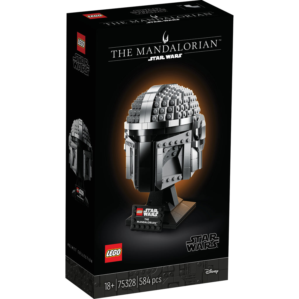 LEGO® Star Wars™ The Mandalorian™ Helmet - Mô Hình Mũ Bảo Hiểm Mandalorian - LEGO 75328 - Hình ảnh sản phẩm