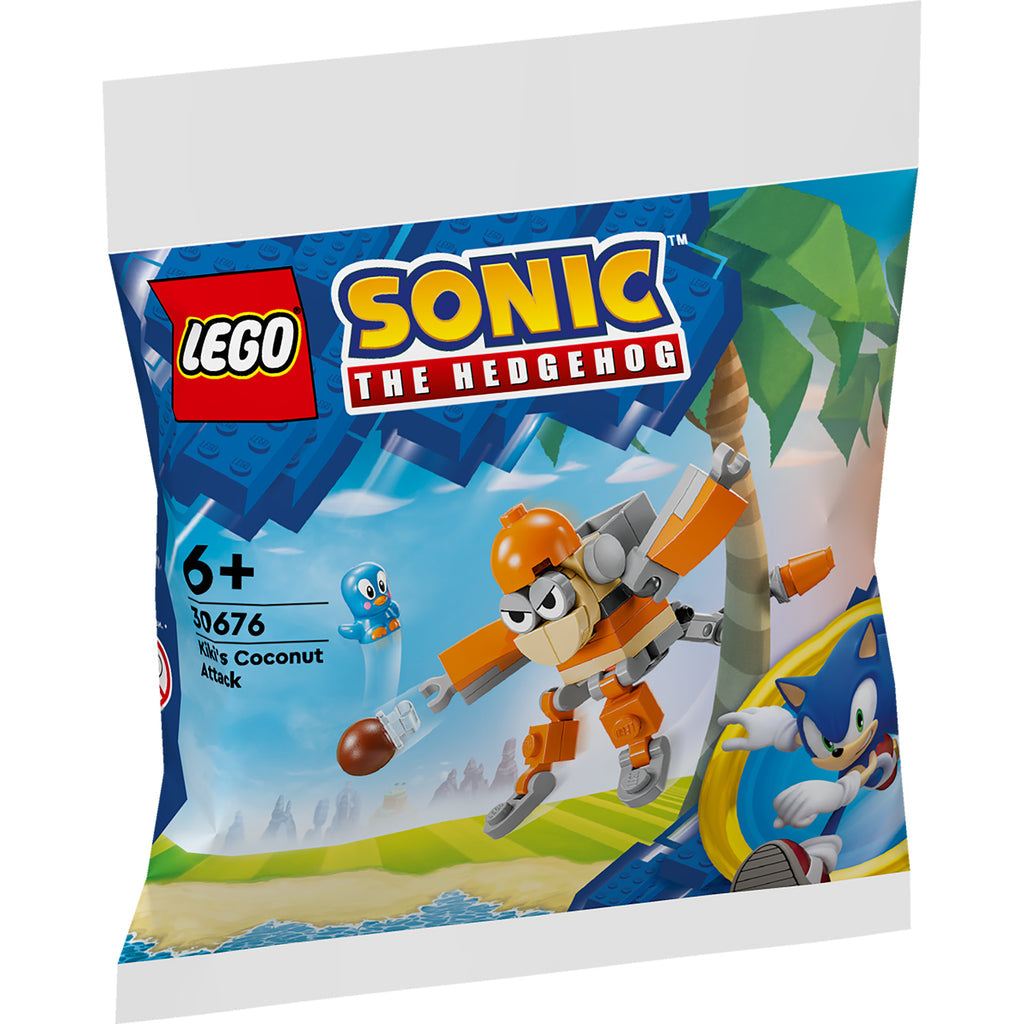LEGO® Sonic the Hedgehog™ Kiki's Coconut Attack - Đồ chơi lắp ráp Polybag Sonic 30676 - Hình ảnh sản phẩm