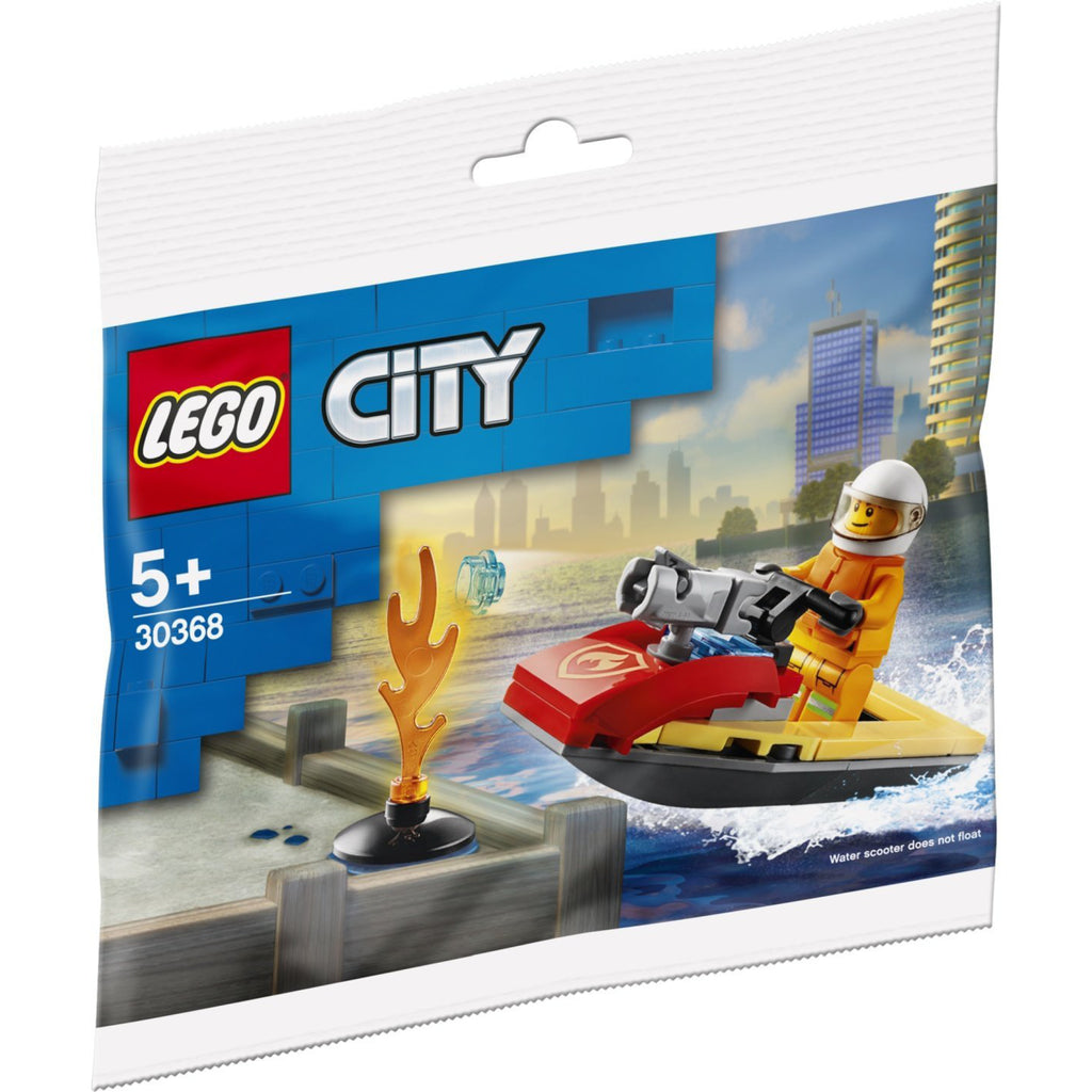 LEGO® City Fire Rescue Water Scooter - Đồ Chơi Lắp Ráp Mô Tô Nước Cứu Hỏa - 30368 - Hình ảnh sản phẩm
