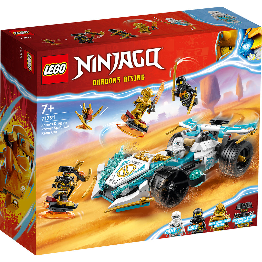 LEGO® NINJAGO® Zane’s Dragon Power Spinjitzu Race Car - Đồ chơi lắp ráp Xe đua Ninja - LEGO - Hình ảnh sản phẩm