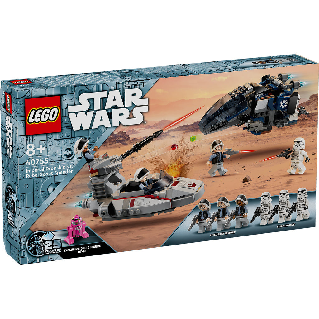 LEGO® Star Wars™ Imperial Dropship vs. Rebel Scout Speeder - Bộ Đồ Chơi Lắp Ráp Đối Đầu Chính Hãng LEGO 40755 - Hình ảnh sản phẩm