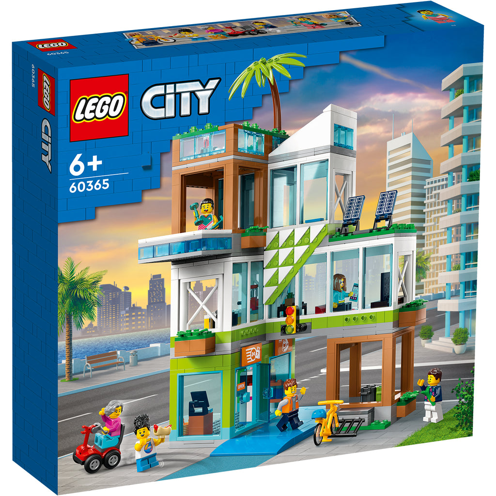 LEGO® City Apartment Building - Bộ Lắp Ráp Chung Cư Thành Phố - LEGO 60365 - Hình ảnh sản phẩm