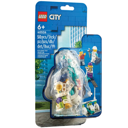 LEGO® City Electric Scooters & Charging Dock - Bộ Xe Điện & Trạm Sạc - LEGO 40526 - Hình ảnh sản phẩm
