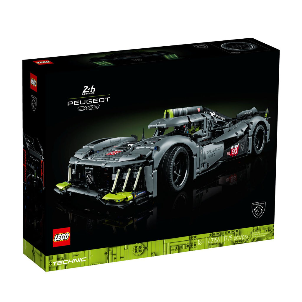 LEGO® Technic™ PEUGEOT 9X8 24H Le Mans Hybrid Hypercar - Mô hình Xe Đua Siêu Xe Hybrid LEGO 42156 - Hình ảnh sản phẩm