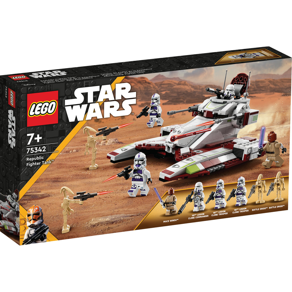 LEGO® Star Wars™ Republic Fighter Tank™ - Bộ Lắp Ráp Xe Tăng Chiến Đấu Cộng Hoà (75342) - Hình ảnh sản phẩm