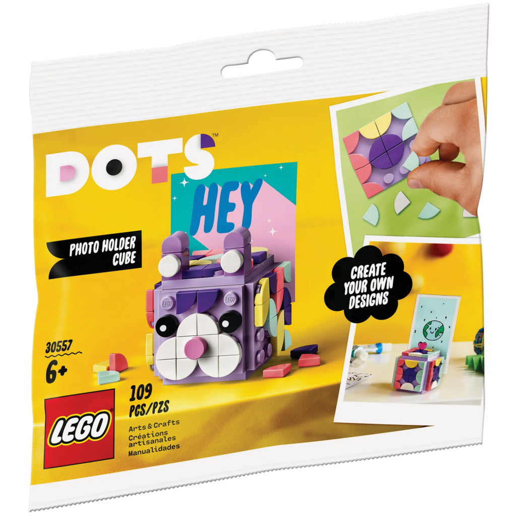 LEGO® DOTS™ Photo Holder Cube - Khung Ảnh Lắp Ráp Thủ Công DIY - LEGO 30557 - Hình ảnh sản phẩm