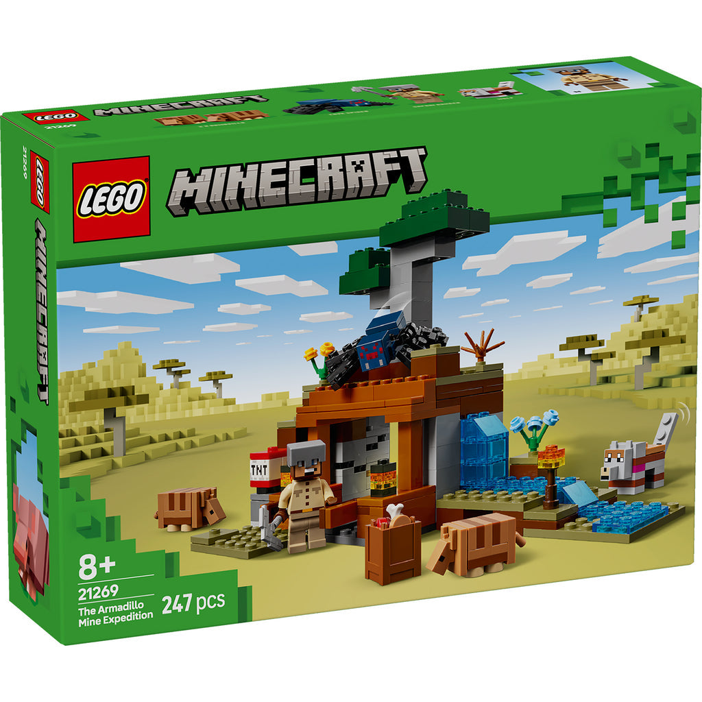 LEGO® Minecraft® The Armadillo Mine Expedition Đồ Chơi Lắp Ráp Minecraft LEGO 21269 - Hình ảnh sản phẩm