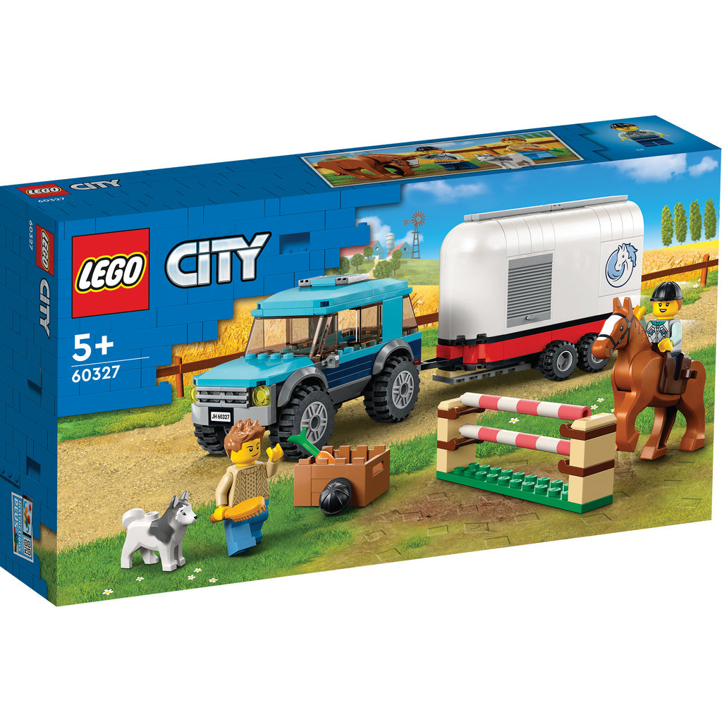 LEGO® City Horse Transporter - Đồ chơi lắp ráp Xe vận chuyển ngựa 60327 - Hình ảnh sản phẩm