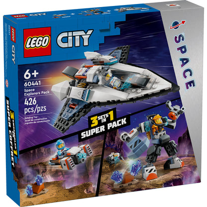 LEGO® City Space Explorers Pack - Bộ 3 Đồ Chơi Lắp Ráp Vũ Trụ - LEGO 60441 - Hình ảnh sản phẩm