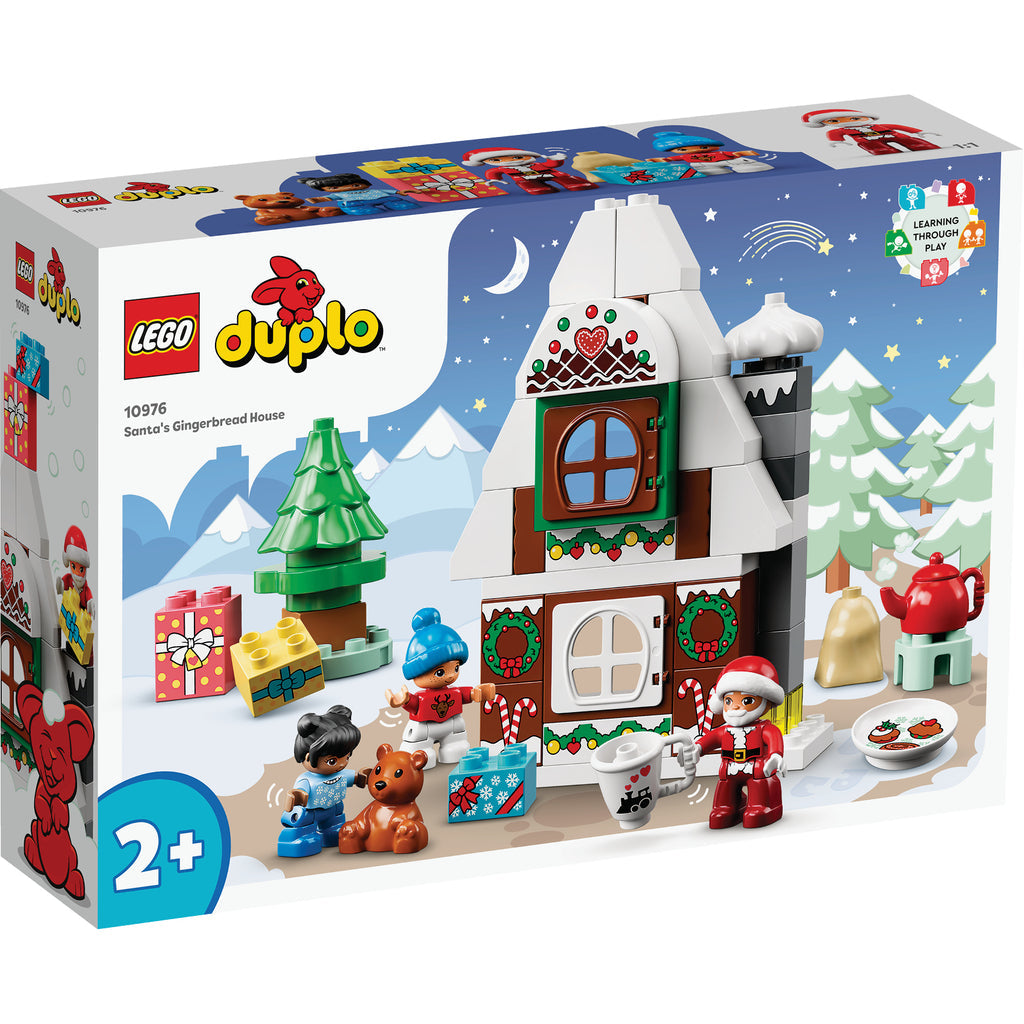 LEGO® DUPLO™ Santa's Gingerbread House - Đồ chơi lắp ráp Ngôi Nhà Bánh Gừng Giáng Sinh LEGO 10976 - Hình ảnh sản phẩm