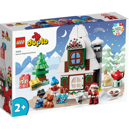 LEGO® DUPLO™ Santa's Gingerbread House - Đồ chơi lắp ráp Ngôi Nhà Bánh Gừng Giáng Sinh LEGO 10976 - Hình ảnh sản phẩm