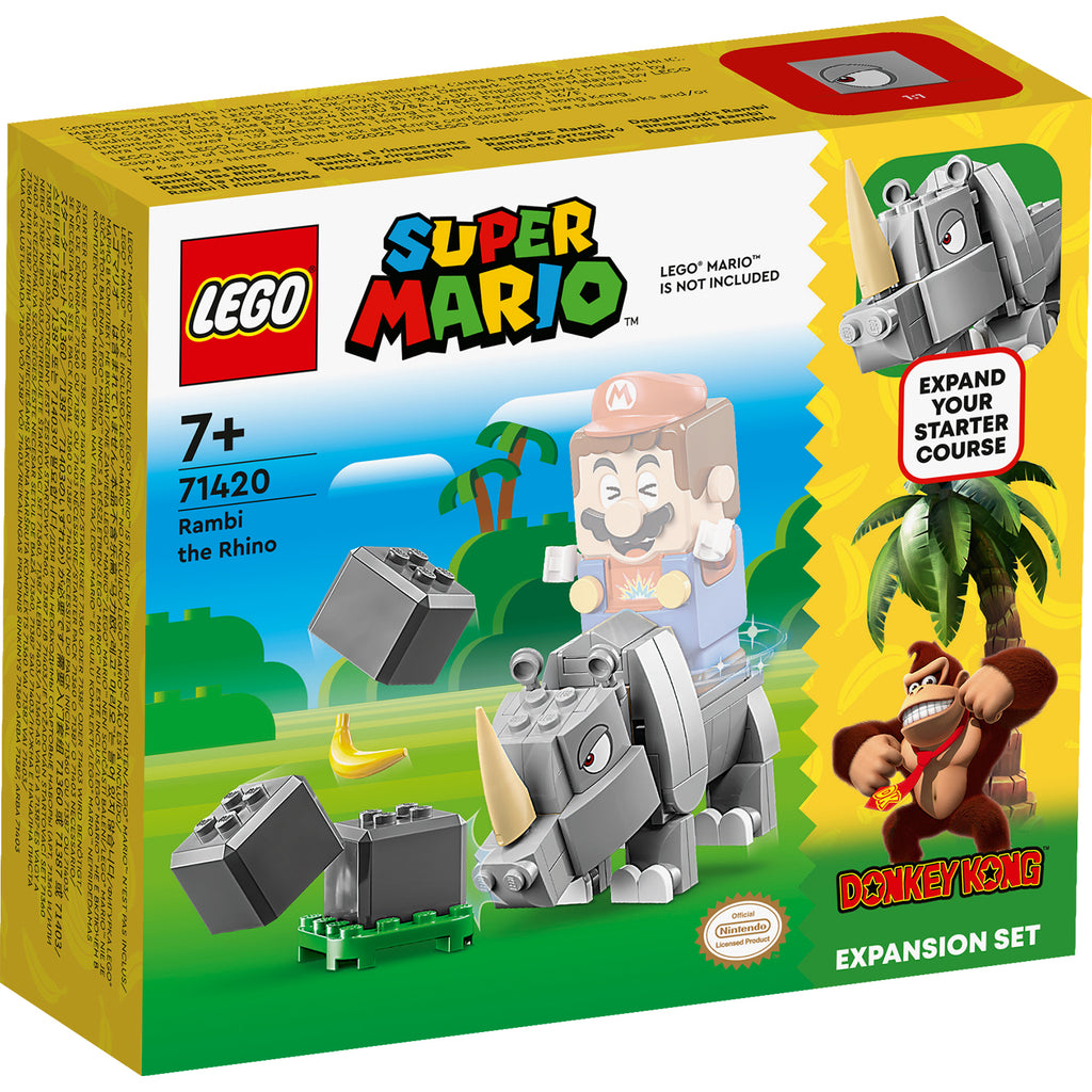 LEGO® Super Mario™ Rambi the Rhino Expansion Set - Bộ mở rộng Tê giác Rambi - LEGO 71420 - Hình ảnh sản phẩm