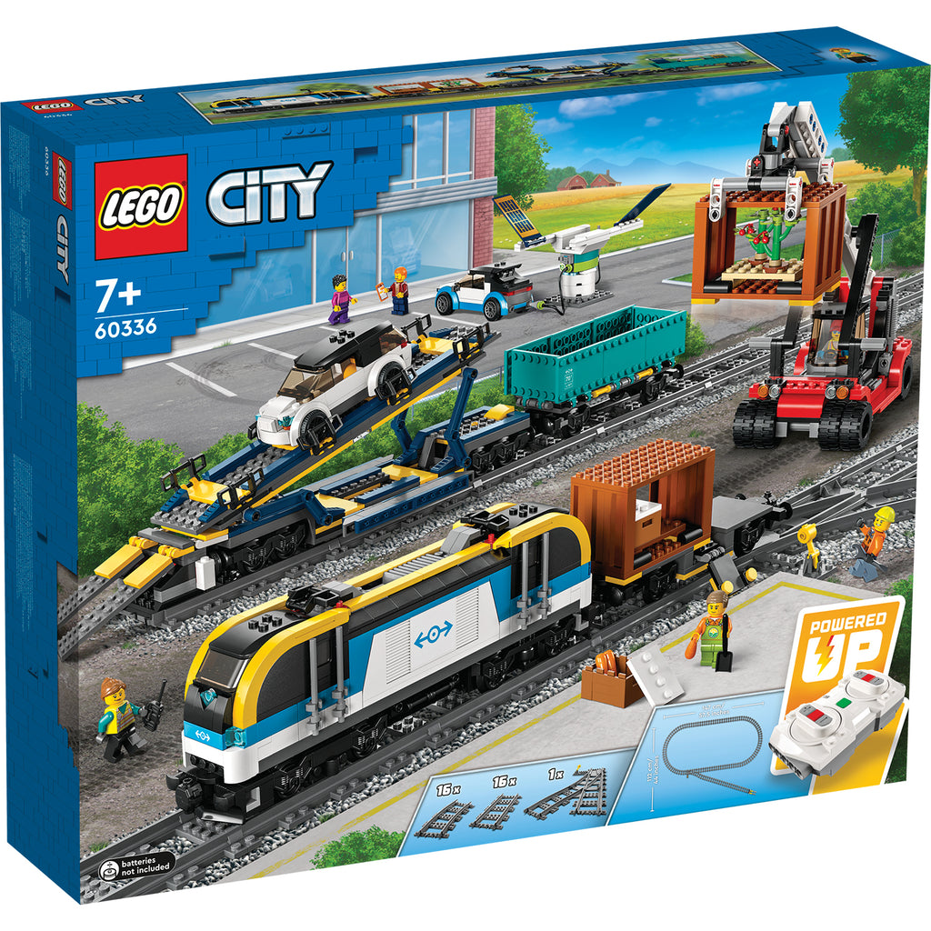 LEGO® City Freight Train - Tàu Hỏa Chở Hàng Điều Khiển Từ Xa - LEGO 60336 - Hình ảnh sản phẩm