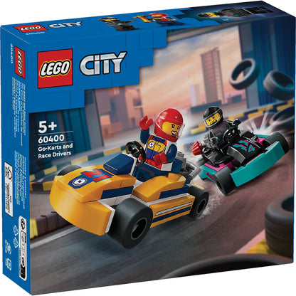 LEGO® City Go-Karts and Race Drivers - Đồ chơi lắp ráp xe đua - LEGO 60400 - Hình ảnh sản phẩm